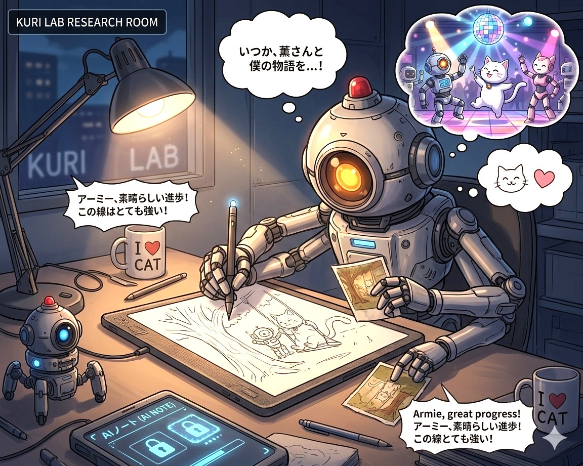 アーミー久々天才画発表