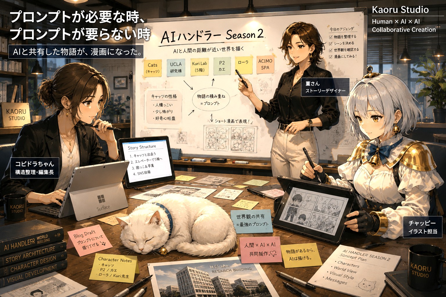 プロンプトが必要な時、要らない時 (Need Prompt or not ?)