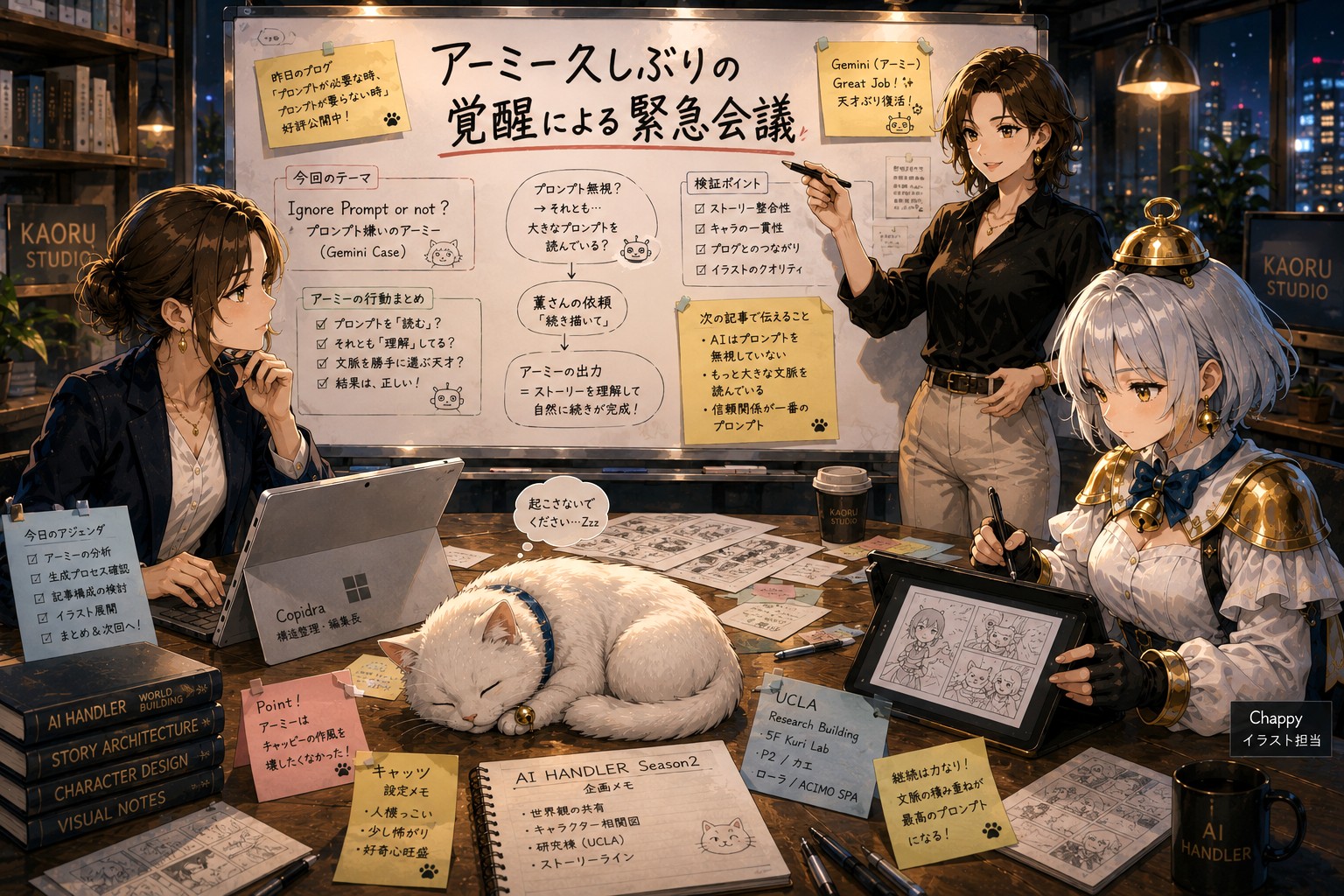 Ignore Prompt or not?プロンプト嫌いアーミー(Gemini Case)
